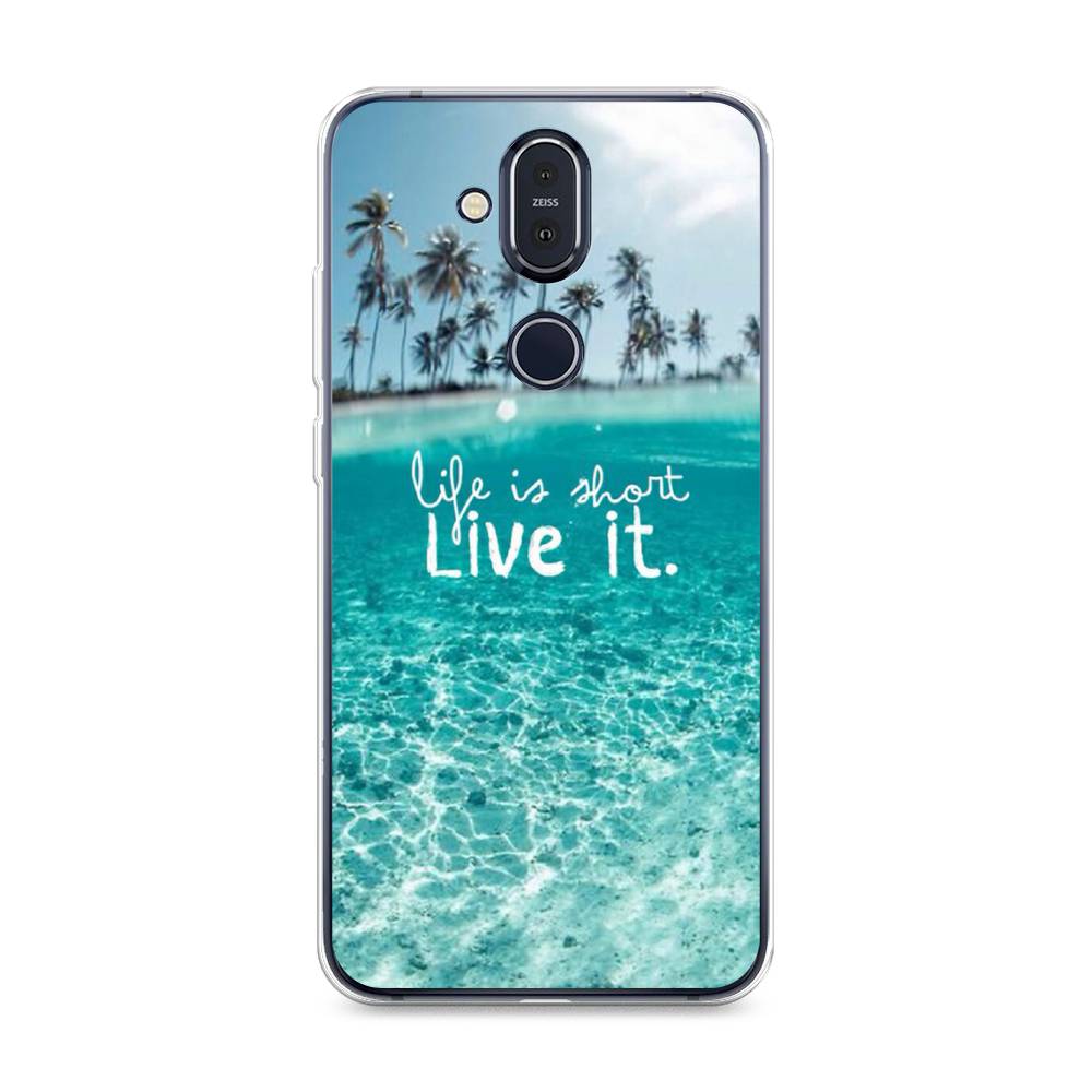 

Чехол Awog на Nokia 8.1 / Нокиа 8.1 "Live it", 122250-7