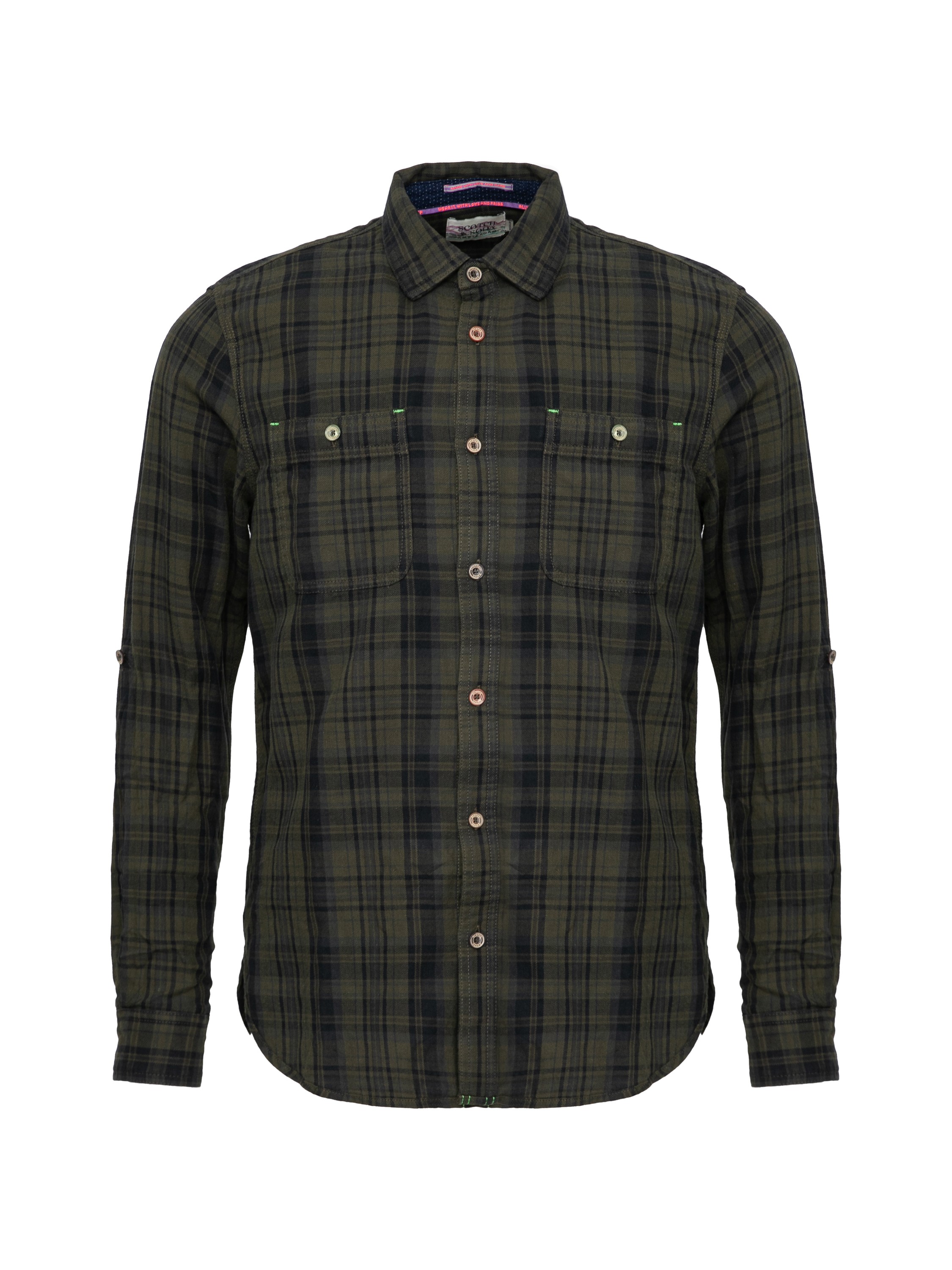 

Рубашка мужская Scotch&Soda 167392 48 RU, 167392