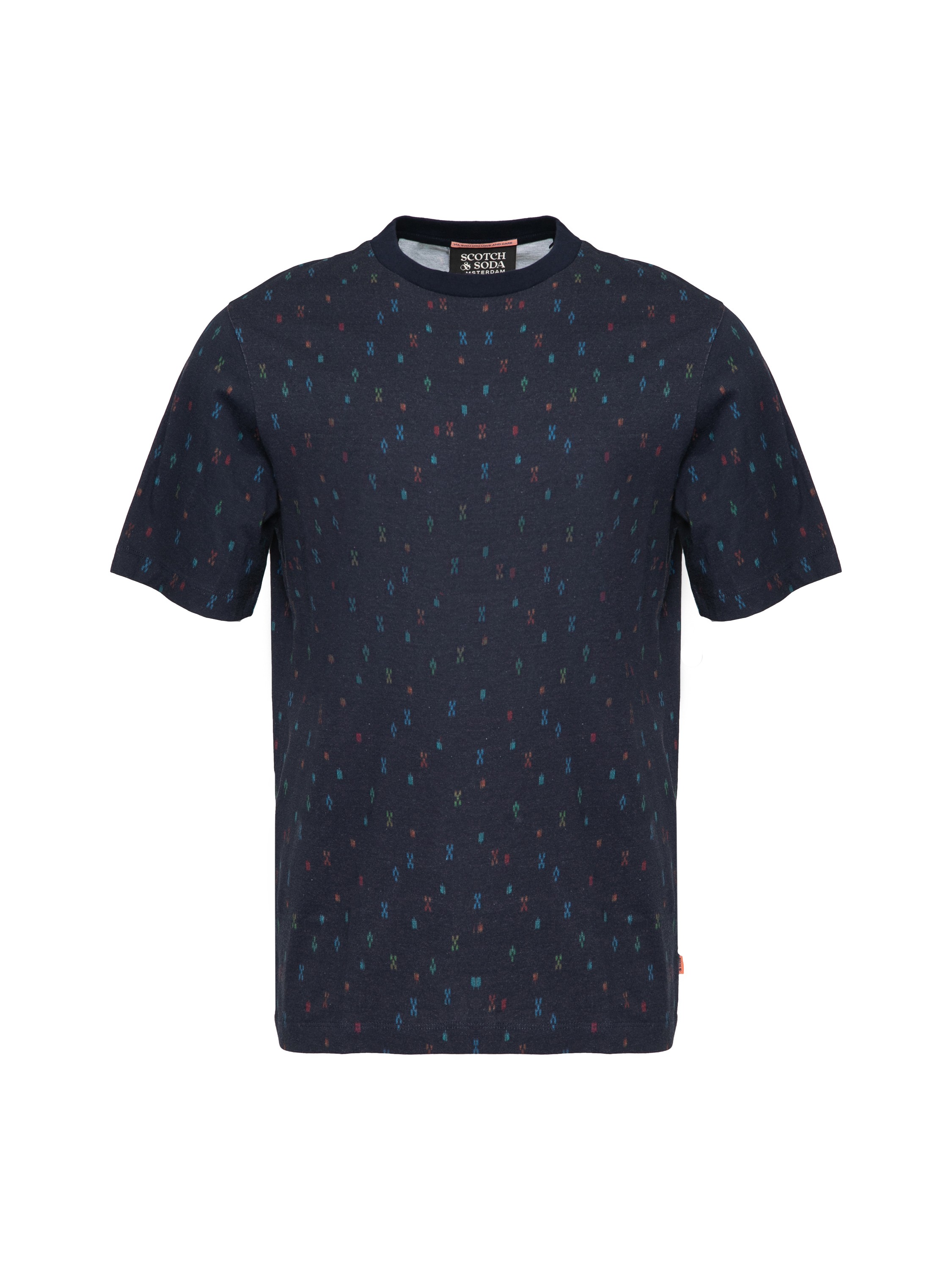

Футболка мужская Scotch&Soda 167338 синяя 50 RU, 167338