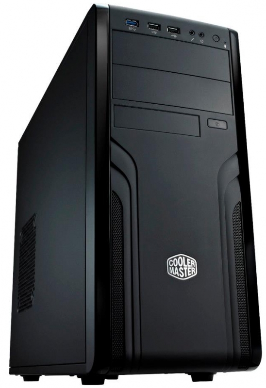 фото Корпус компьютерный cooler master force 500 без бп black (for500kkn1)