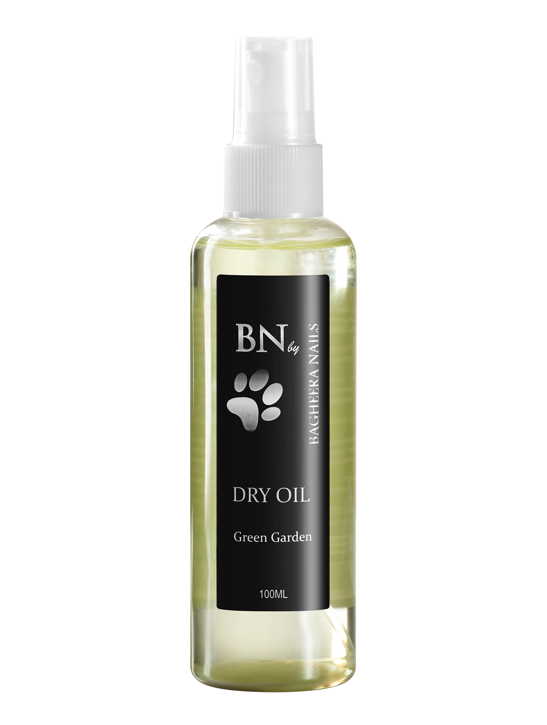 

Спрей для рук Bagheera Nails Green Garden mdr-gg сухое масло с шиммером, 100 мл