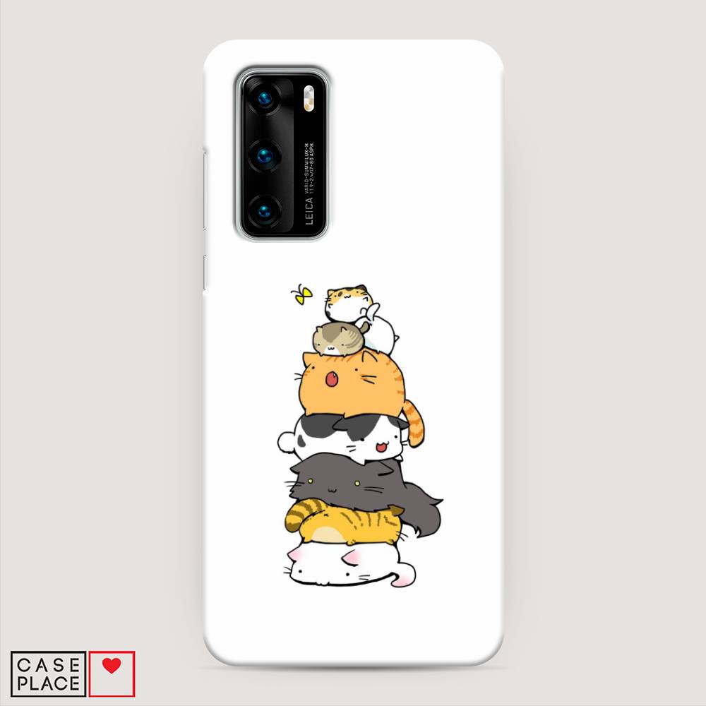 

Чехол Awog "Бутерброд из котиков" для Huawei P40