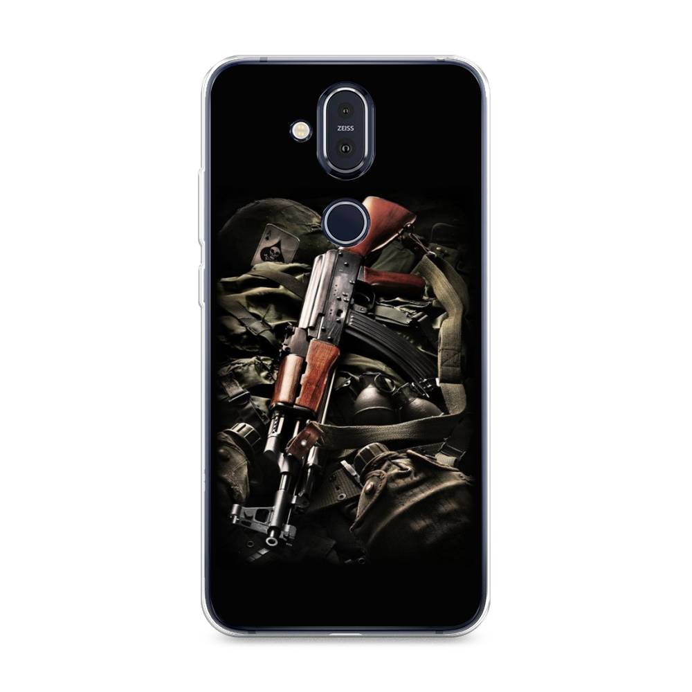 фото Чехол awog "автомат" для nokia 8.1