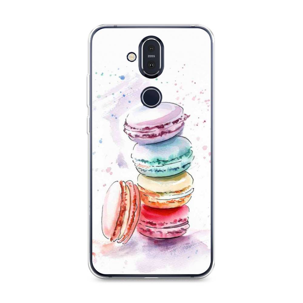 

Чехол Awog на Nokia 8.1 / Нокиа 8.1 "Пирамидка макарони 2", Желтый, 122250-10