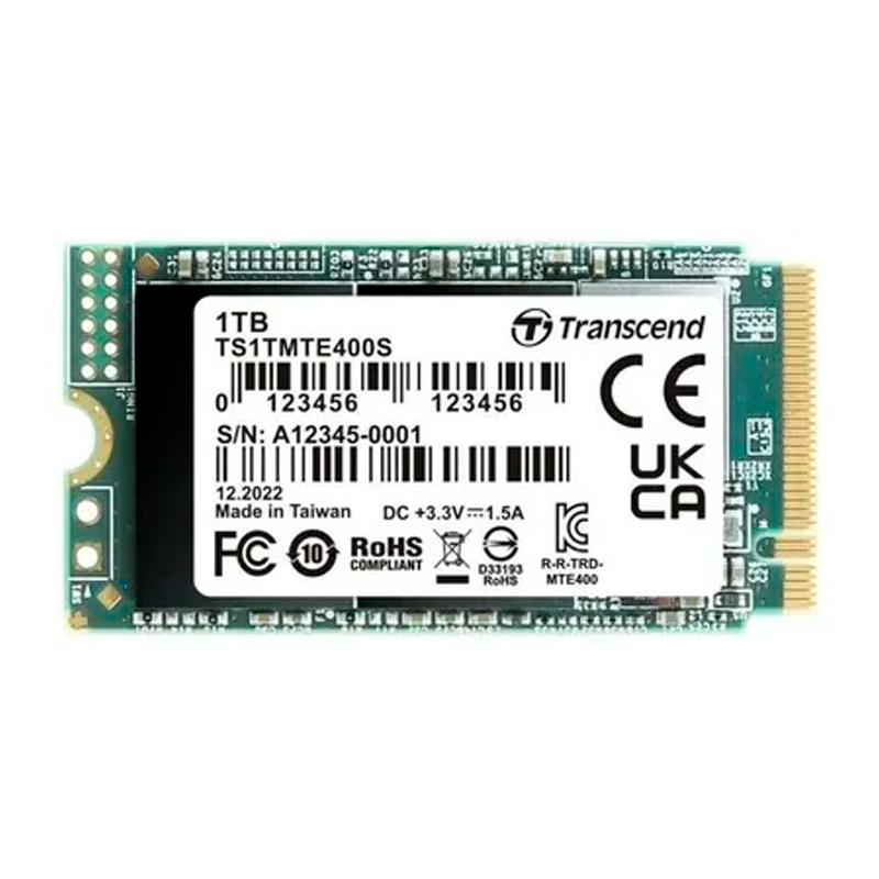 

SSD накопитель Transcend MTE400S 1024GB M.2 2242, MTE400S 1024GB (TS1TMTE400S)