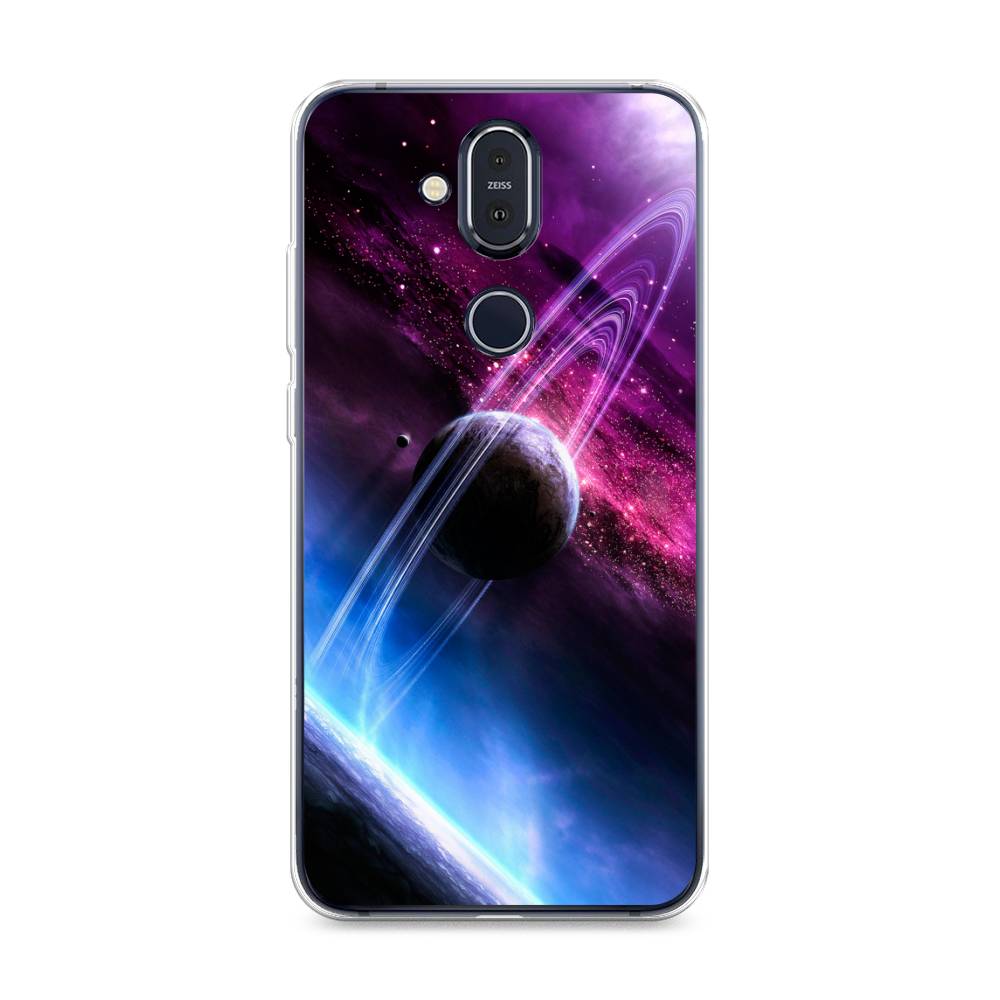 

Чехол Awog на Nokia 8.1 / Нокиа 8.1 "Космос 17", Черный;фиолетовый, 122250-4