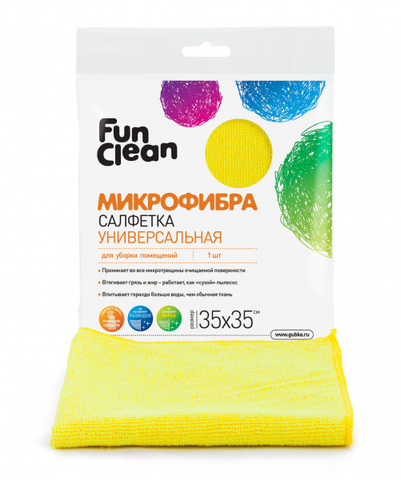 фото Салфетка fun clean 35х35 см