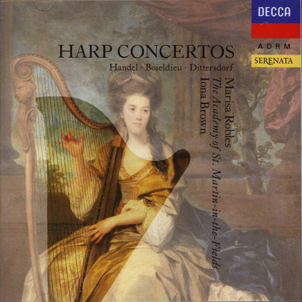 

Harp Concertos. Marisa Robles. Academy Of St. Martin In The Fields. Iona Brown (1 CD)