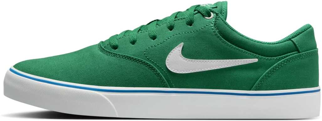 

Кеды унисекс Nike SB CHRON 2 CNVS зеленые 10 US, Зеленый, SB CHRON 2 CNVS