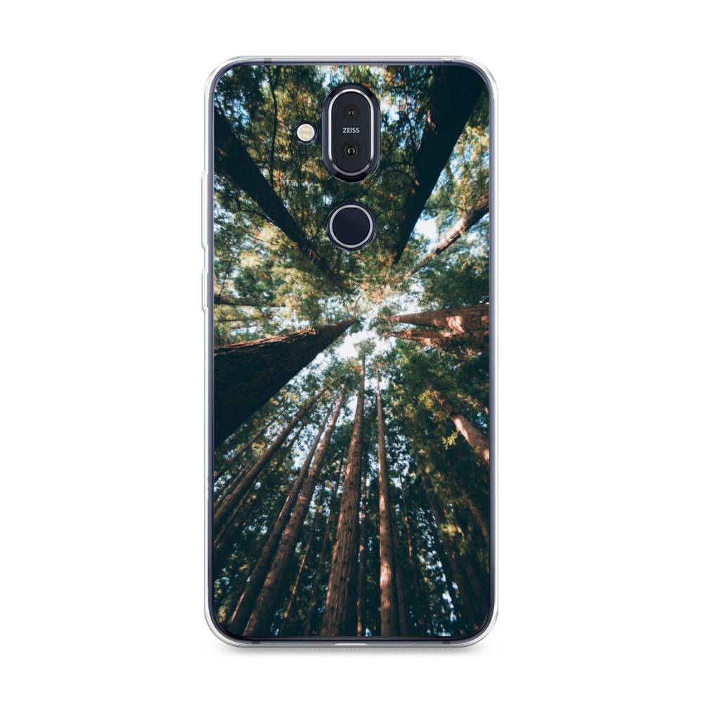 

Чехол Awog на Nokia 8.1 / Нокиа 8.1 "Лес 18", Зеленый;коричневый, 122250-4