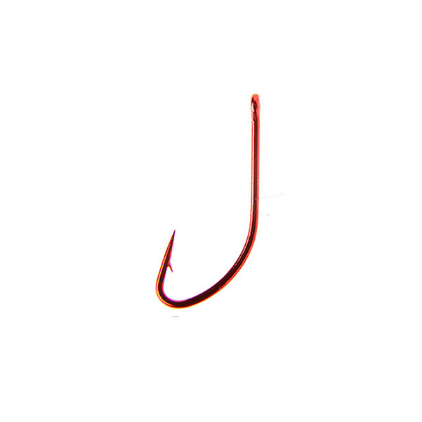 Крючок одинарный для рыбалки HIGASHI Akitakitsune ringed #4 Red