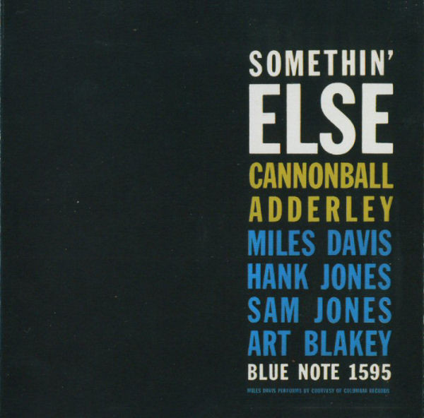 Adderley, Cannonball - Somethin' Else (1 CD)