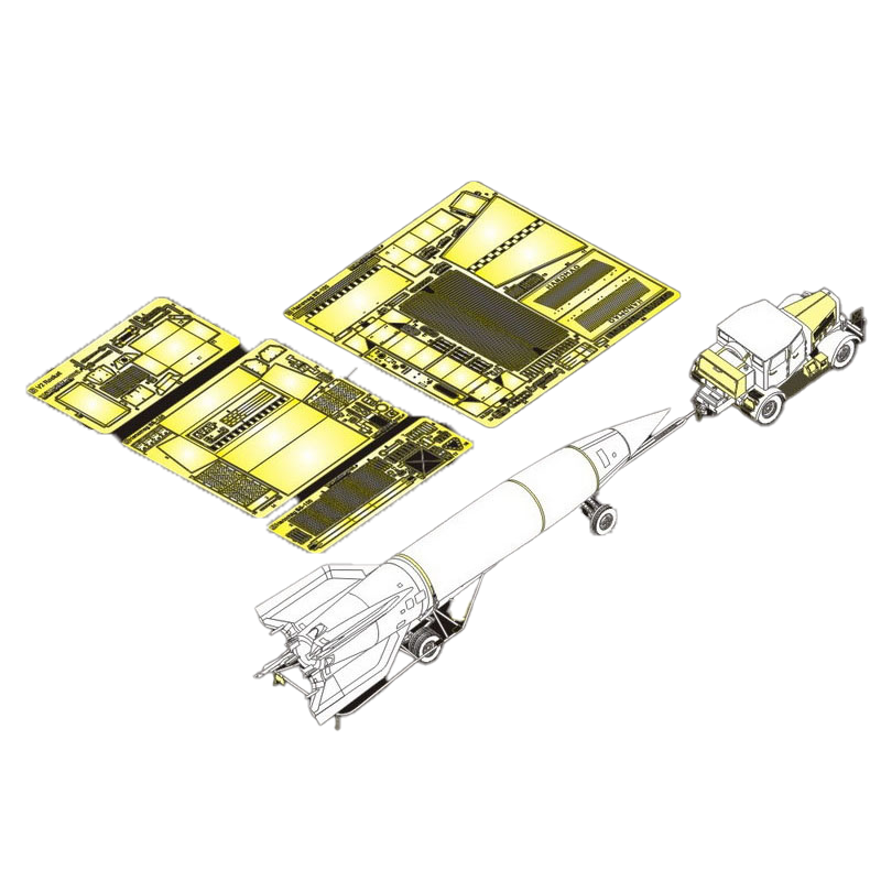 

Набор Voyager Model 1/35 фототравления для Hanomag SS100 и ракета Фау-2 PE35789, Однотонный