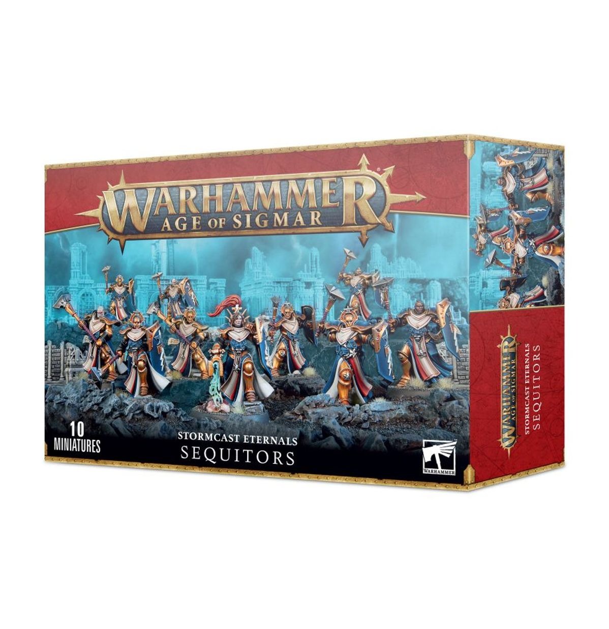 

Миниатюры для игры Games Workshop Warhammer Age of Sigmar: Stormcast Eternals - Sequitors, Stormcast Eternals - Sequitors