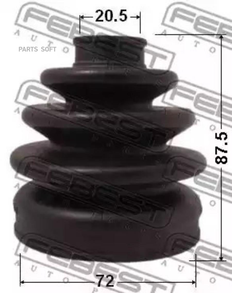 

FEBEST Пыльник ШРУСа HYUNDAI ACCENTVERNA 1999-2013 FEBEST 1217-ACC