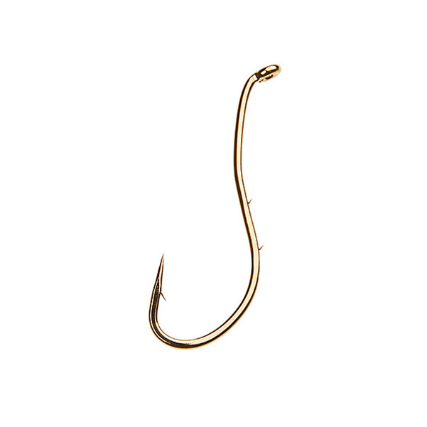 Крючок одинарный для рыбалки HIGASHI Karei R #15 #Gold