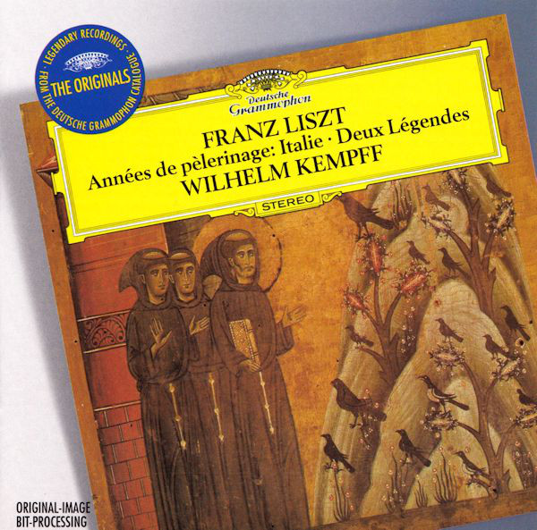 

Liszt: Annees De Pelerinage (Excerpts) - Wilhelm Kempff (1 CD)