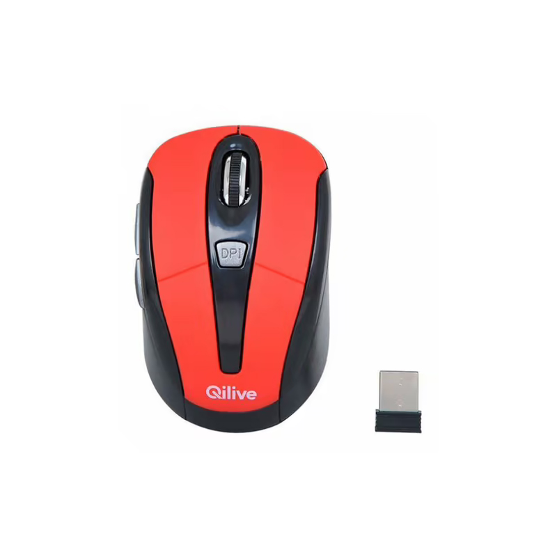 

Беспроводная мышь Qilive CP-1480-RD Red, CP-1480-RD