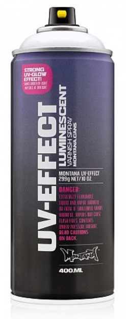 фото Лак montana uv-effect transparent ультрафиолет 400мл