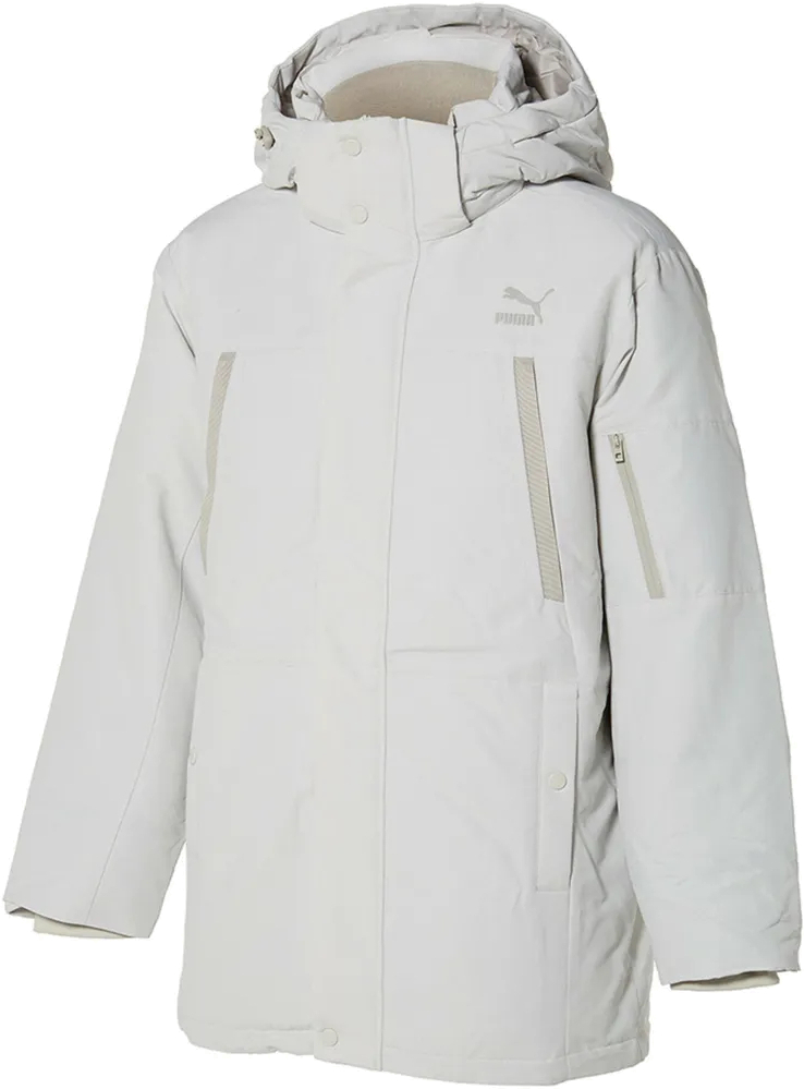 

Куртка унисекс PUMA Non-Quilted Mid Down Jacket серая L, Non-Quilted Mid Down Jacket
