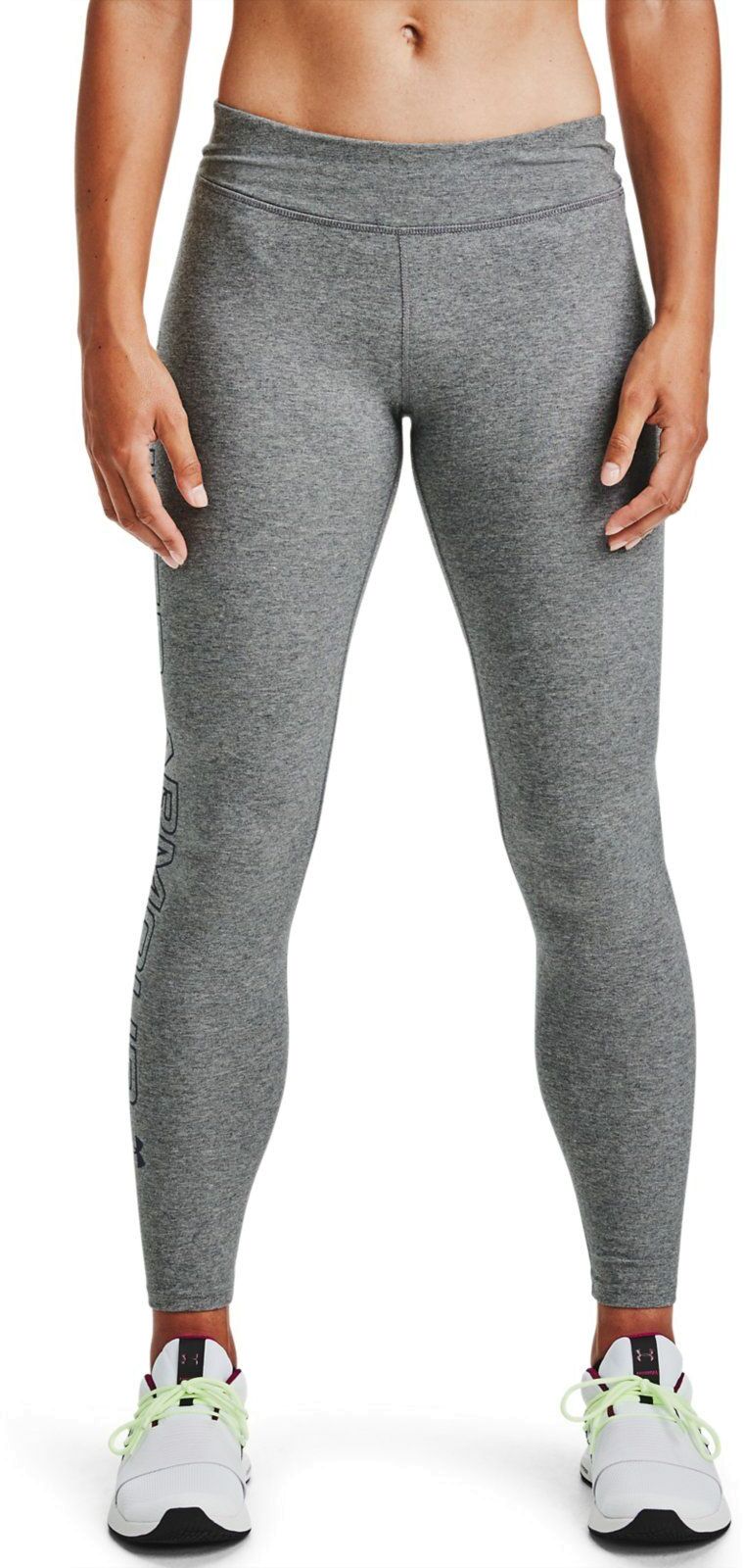 Спортивные леггинсы женские Under Armour Ua Favorite Wm Leggings серые 42-44