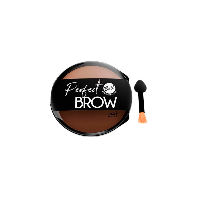 фото Набор для бровей bell perfect brow set тон 02