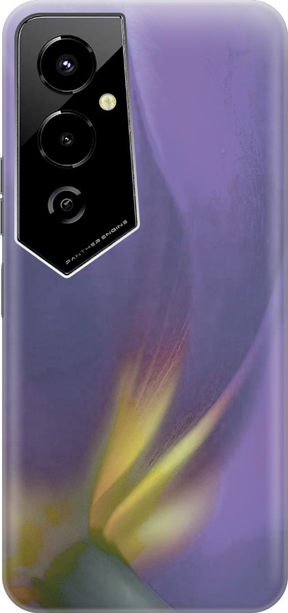 

Силиконовый чехол на Tecno Pova 4 Pro с принтом "Фиолетовая фиалка", Желтый;фиолетовый, 158084