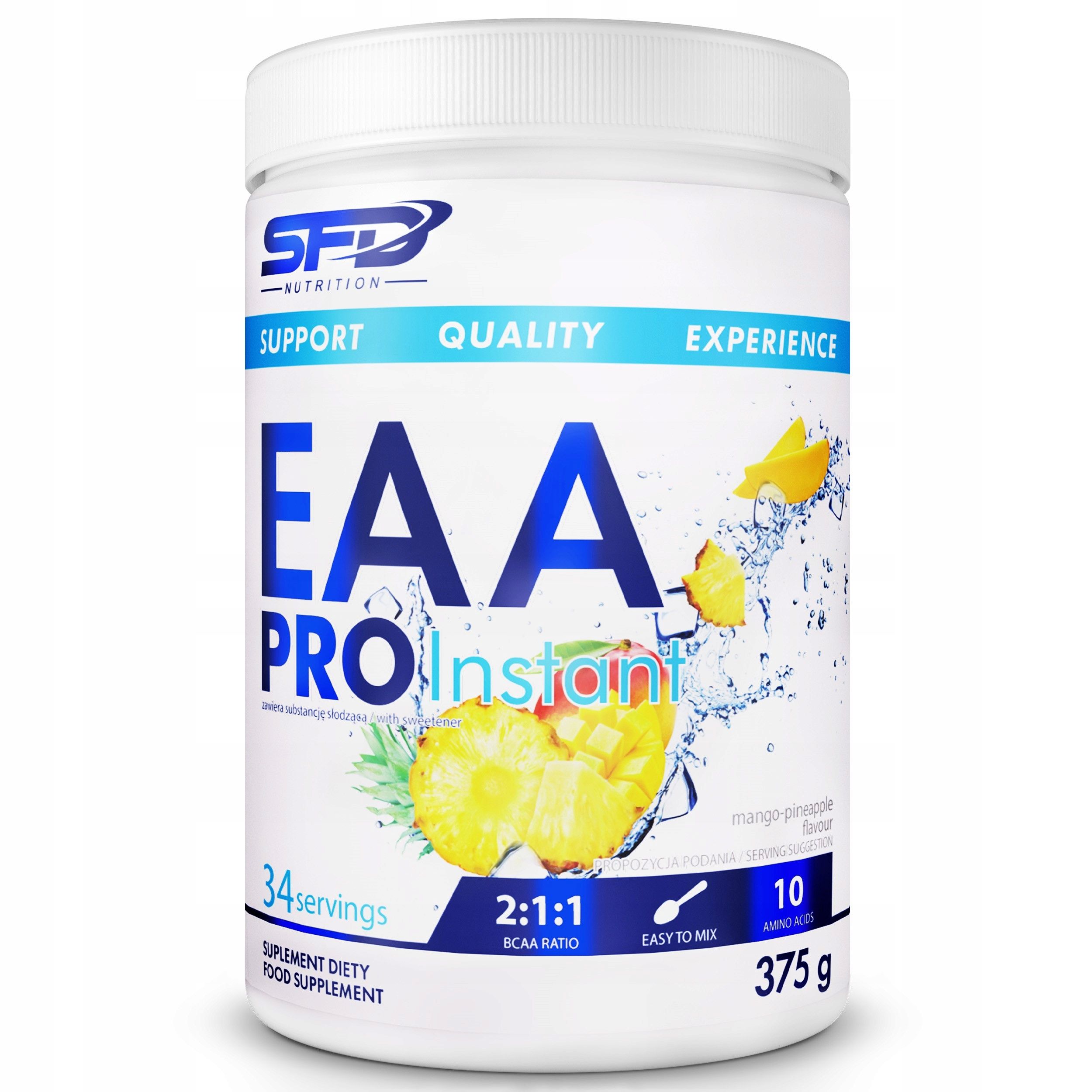 

BCAA SFD EAA Pro Instant 375g (Ананас-манго)