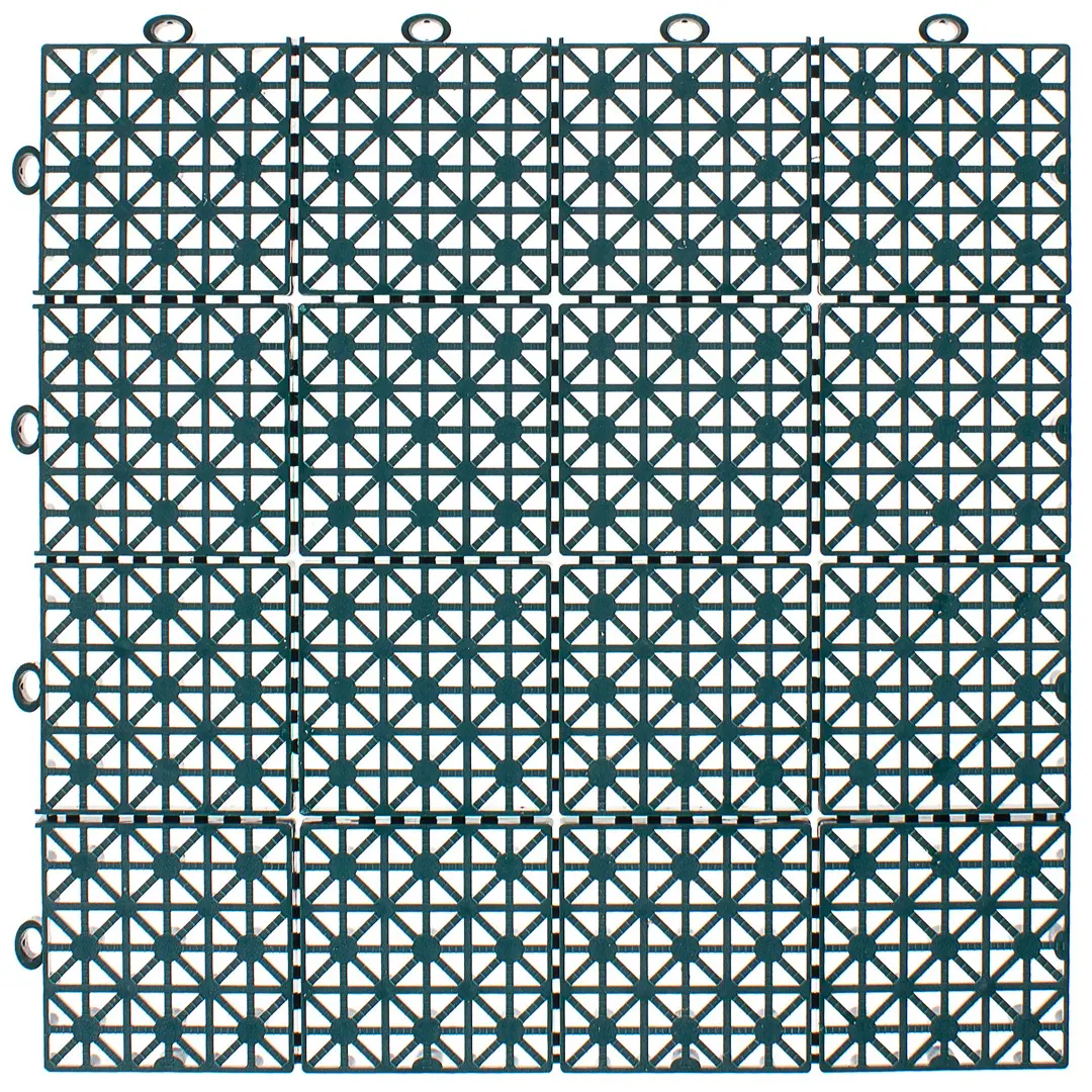 

Покрытие садовое, 30x30 см, 9 шт., Зеленый