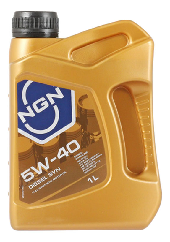 

Моторное масло NGN Diesel Syn 5W40 1 л
