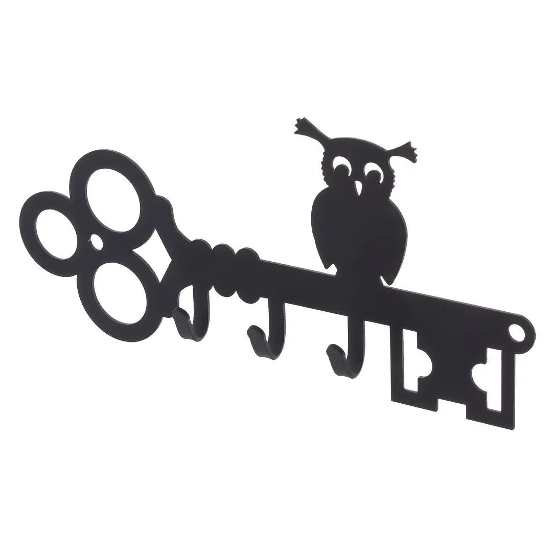 

Ключница DuckandDog Сова, 190х99х19 мм, сталь, цвет чёрный матовый