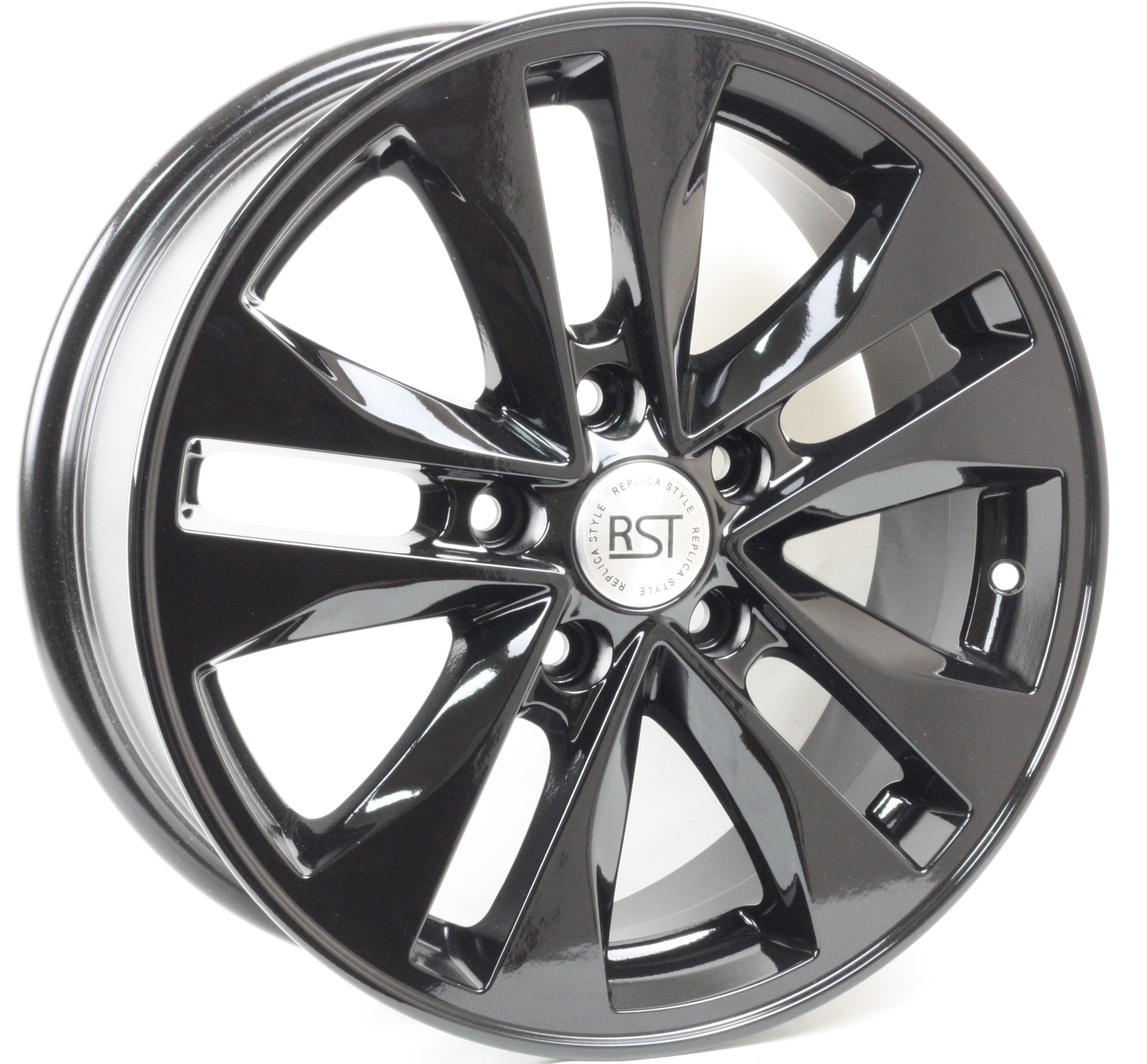 

Колесный диск литой RST R116 6,5x16 5*114,3 ET40 d66,1 Черный глянцевы