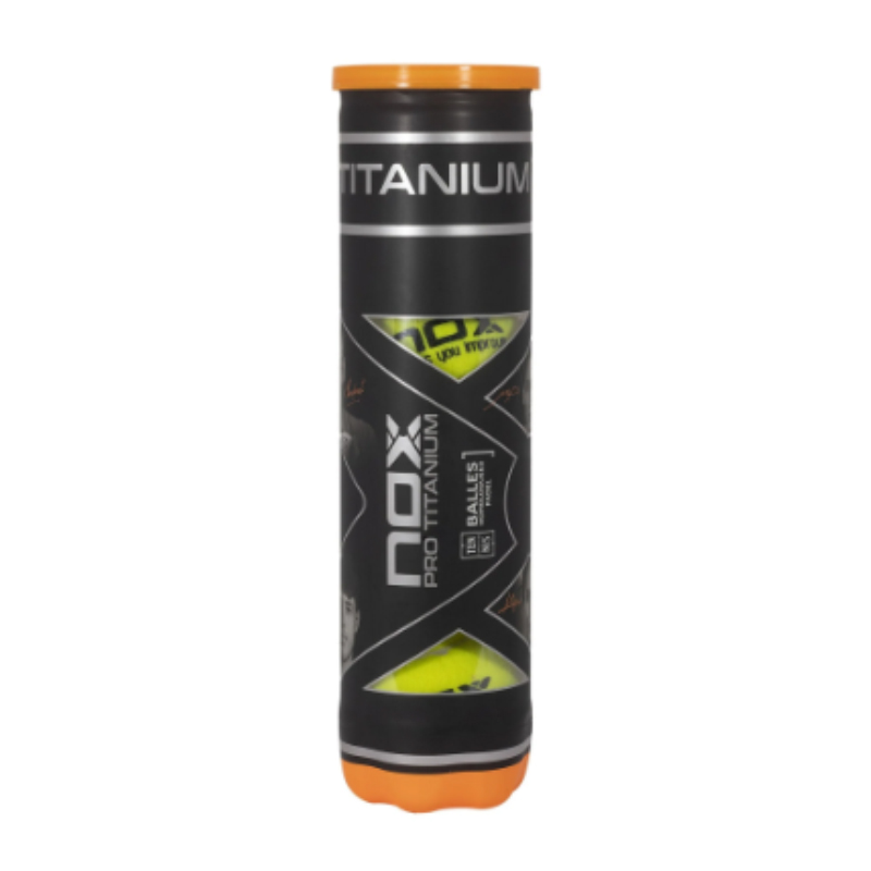 Мячи для тенниса NOX Padel Pro Titanium 4b, Yellow