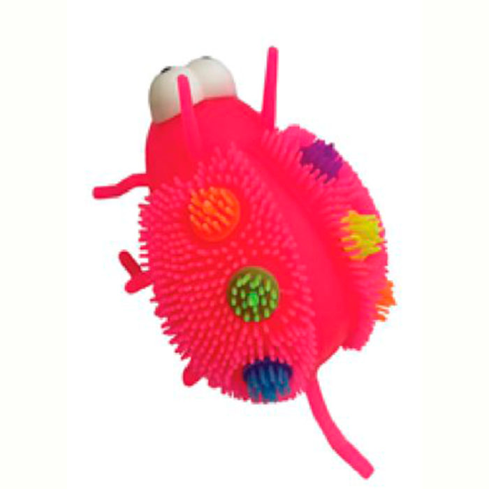 игрушка-антистресс 1Toy Йо-Ёжик Насекомые, 10х7 cм, розовый игрушка антитресс 1toy йо ёжик жёлтый тролль со светом