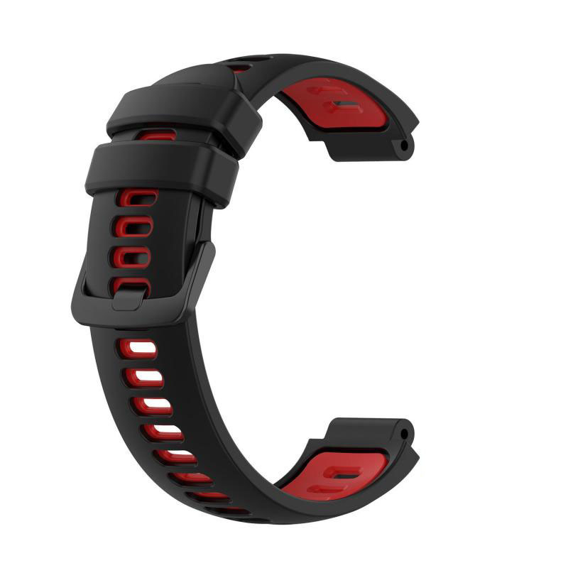 

Ремешок силиконовый для смарт-часов Garmin Approach S5, S6, S20, Черный, LE-E21