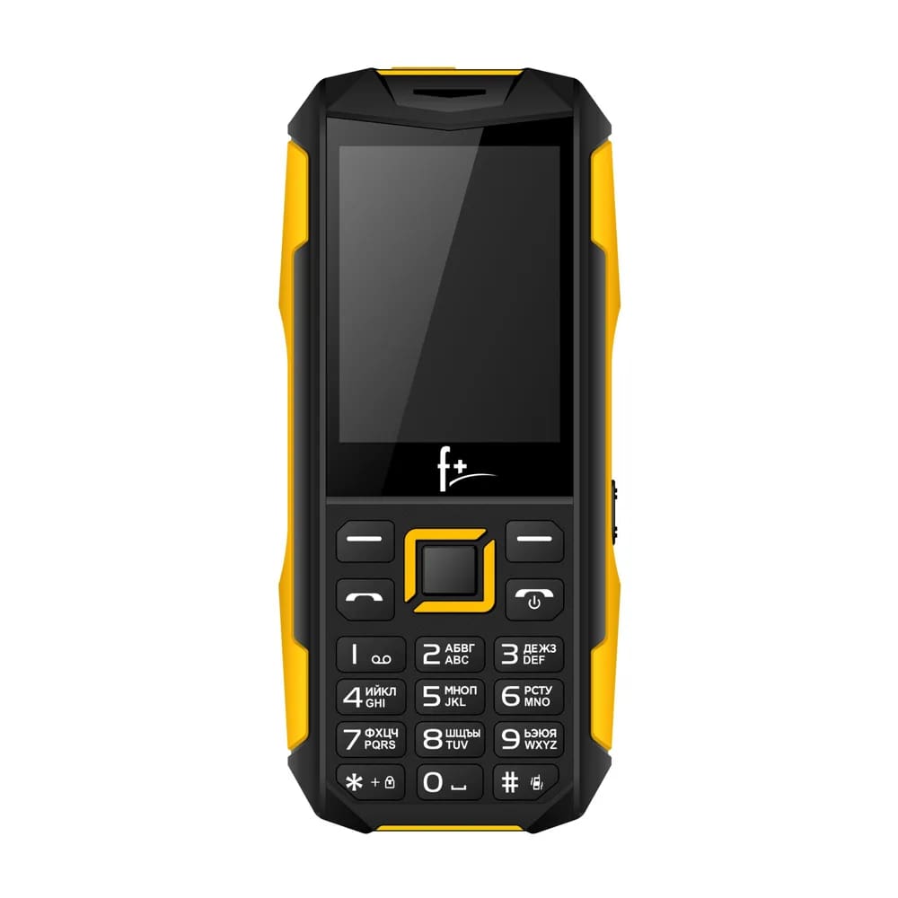 

Мобильный телефон F+ PR240 Black/Yellow, PR240