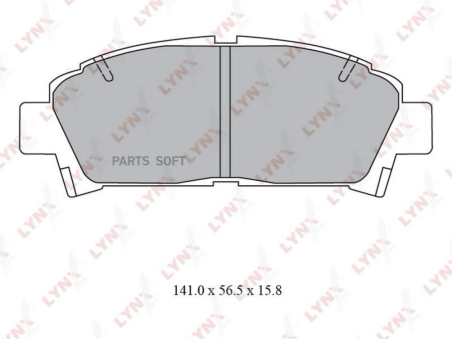 

Колодки пер.TOYOTA Avensis(T22) 1.8-2.0 97-00 / Caldina(T21) 2.0 97-01 / Carina E(T19) 2.0