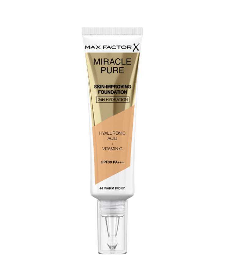 Тональная основа Max Factor Miracle Pure Skin-Improving тон 30 Porcelain тональная основа artdeco perfect teint foundation тон 04 pure porcelain