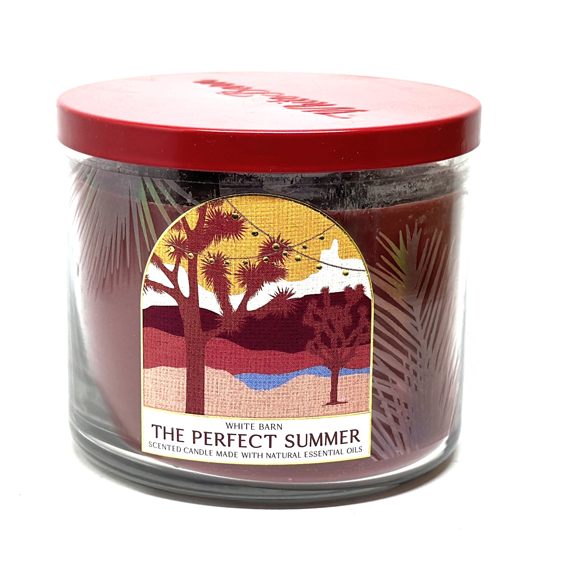 Свеча ароматическая Bath & Body Works The Perfect Summer с 3-мя фитилями