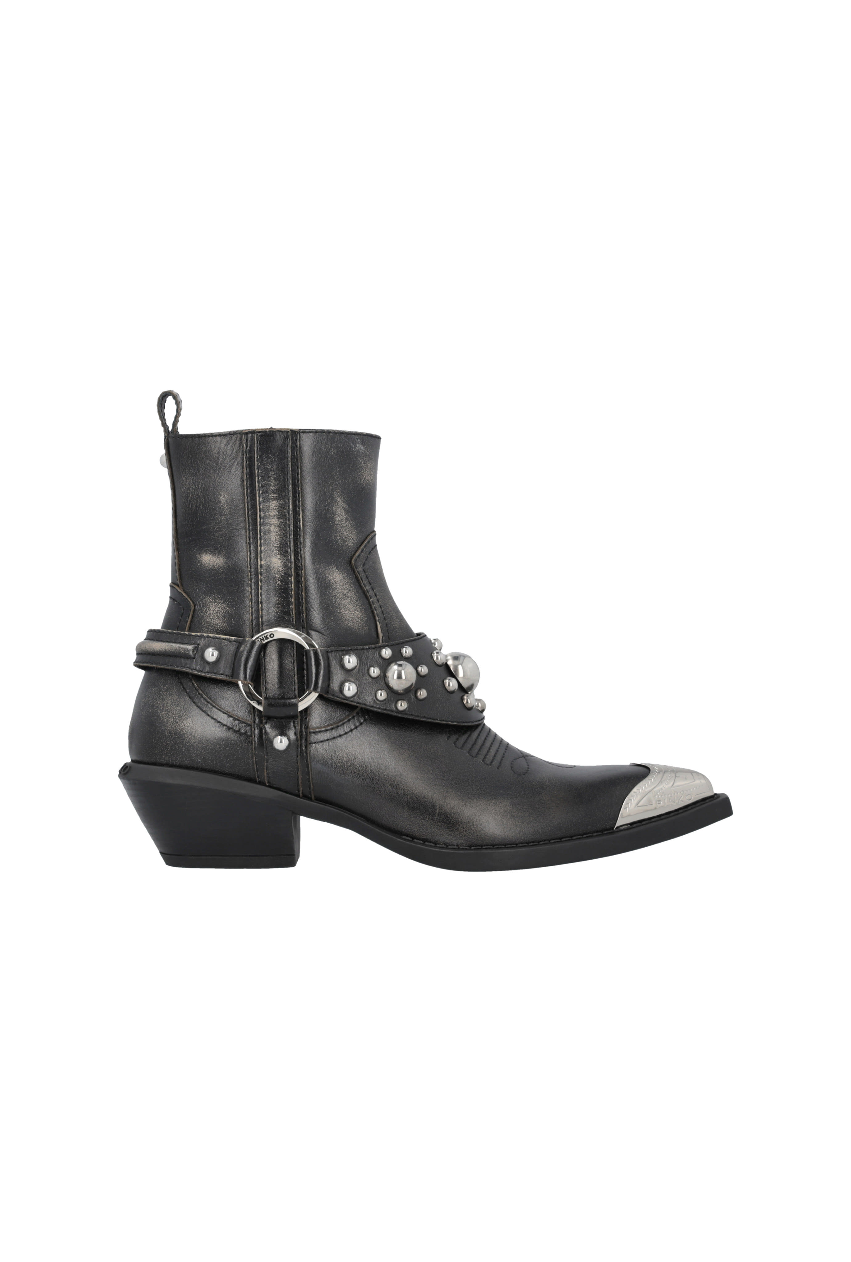 Полусапоги женские Pinko SD0195P056Z99 черные 38 EU 56990₽