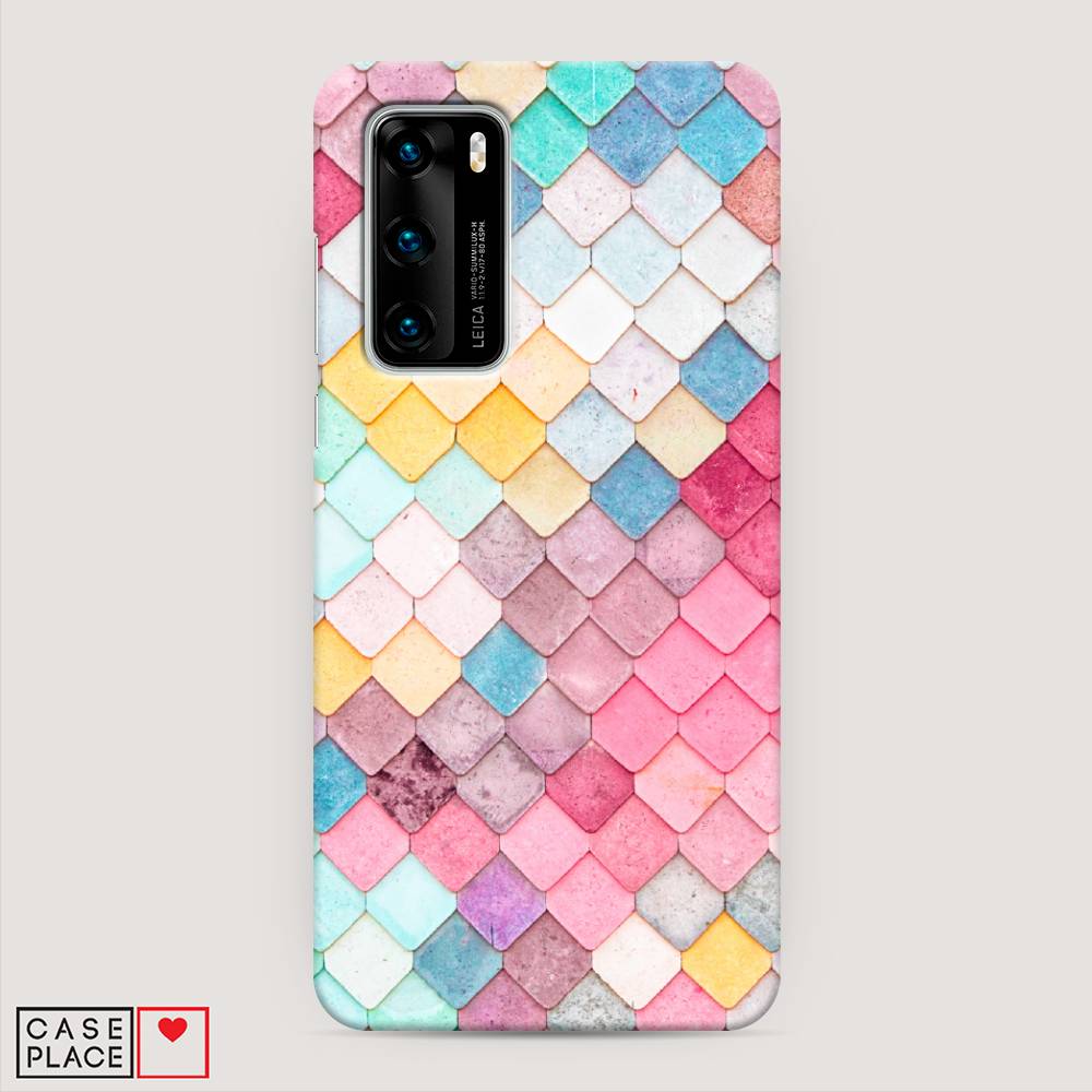 

Чехол Awog "Нежные ромбики" для Huawei P40