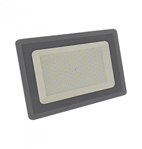 Прожектор светодиодный СДО 150Вт 6500К IP65 серый Фарлайт светодиодный светильник прожектор для уличного освещения volpe