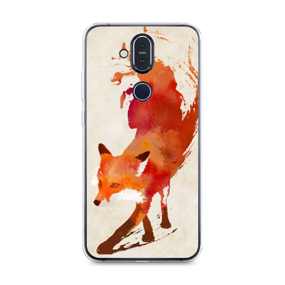 

Чехол Awog на Nokia 8.1 / Нокиа 8.1 "Лиса", Оранжевый, 122250-10