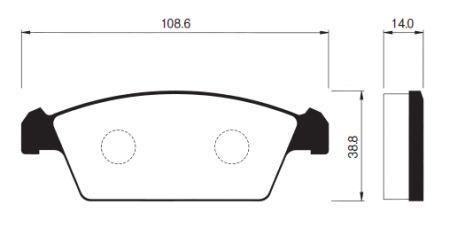 

Колодки дисковые п.\ Daewoo Tico 0.8 95-00 HI-Q SP1050SNS =459 00, SP1050