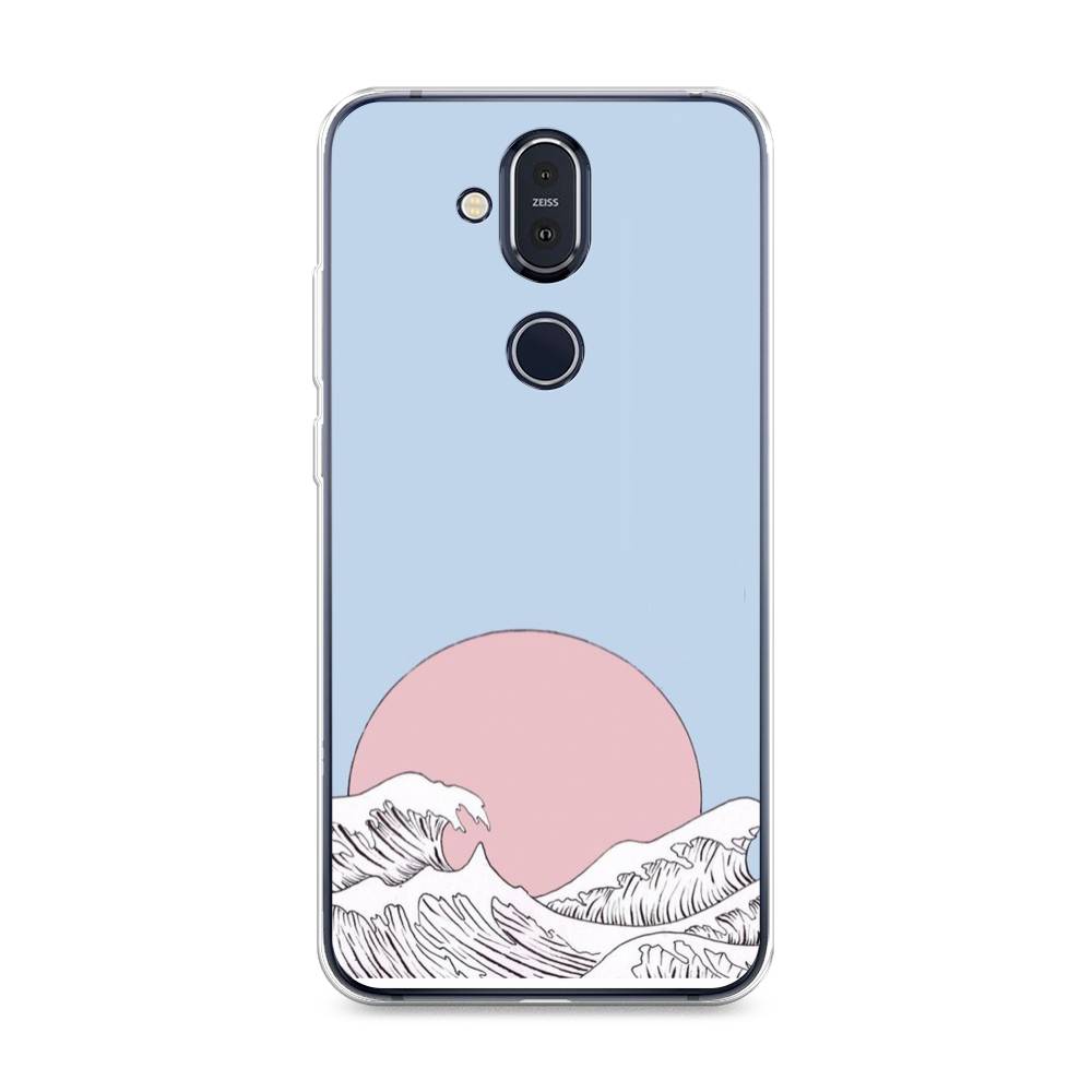 

Чехол Awog на Nokia 8.1 / Нокиа 8.1 "Японское солнце", 122250-10