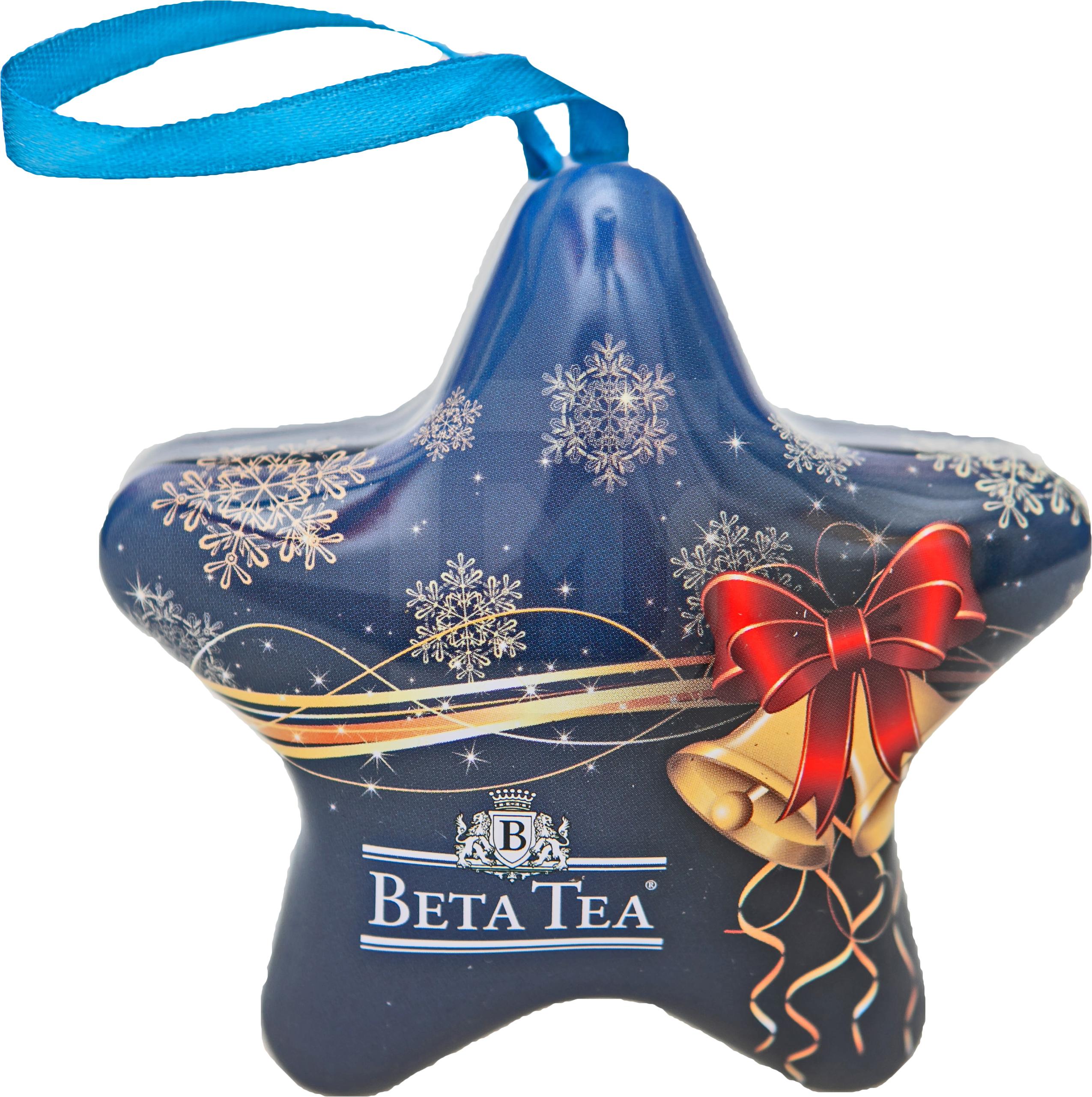 фото Чай черный beta tea звезда листовой 20 г