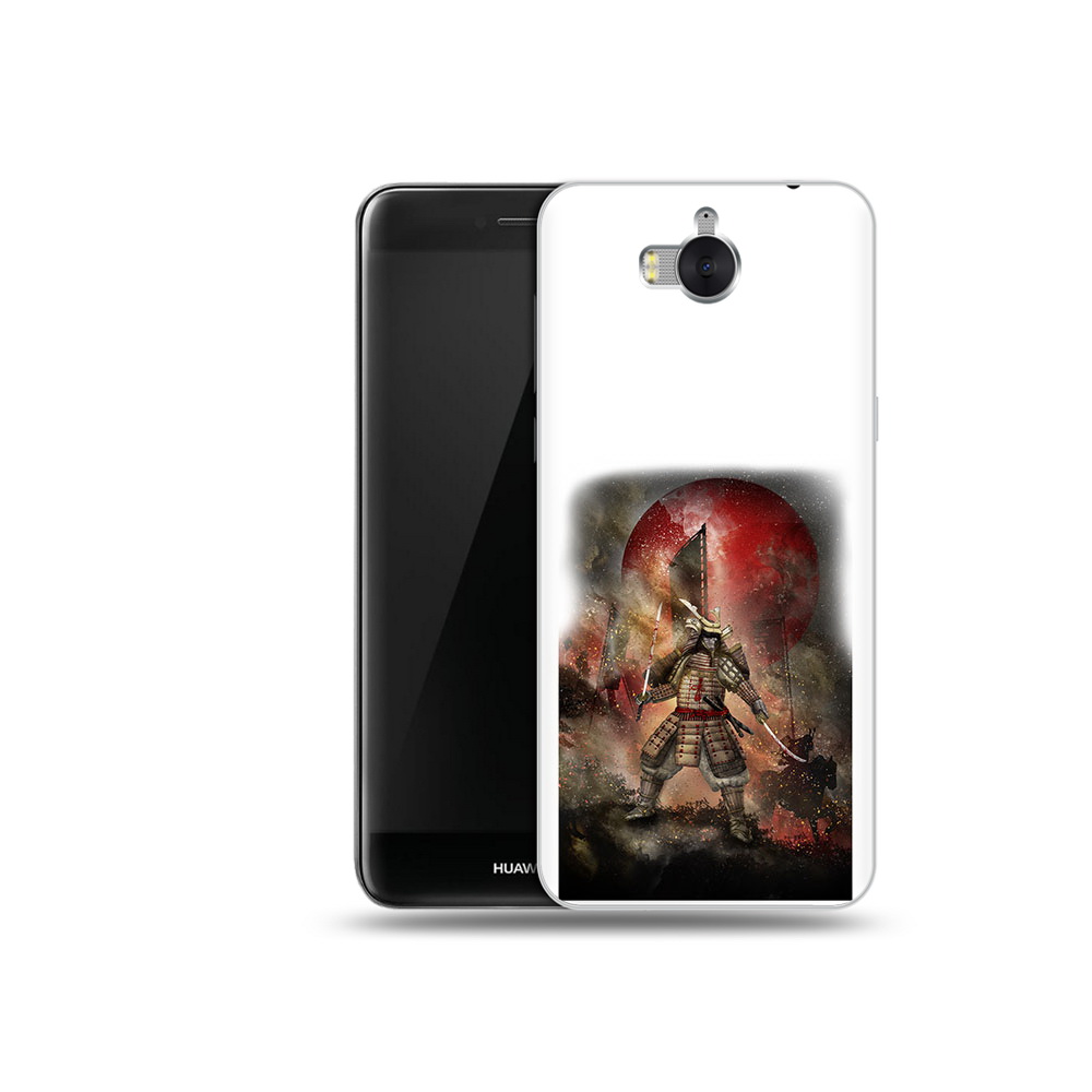 

Чехол MyPads Tocco для Huawei Y5 китайскийвоин (PT91582.58.388), Прозрачный, Tocco