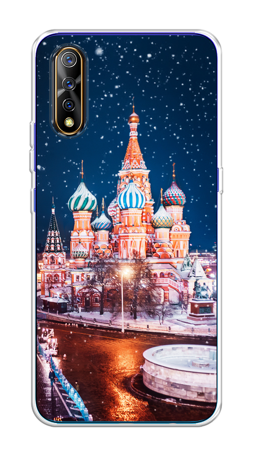 

Чехол на Vivo iQOO Neo/V17 Neo "Москва 1", Коричневый;синий;белый, 262050-1