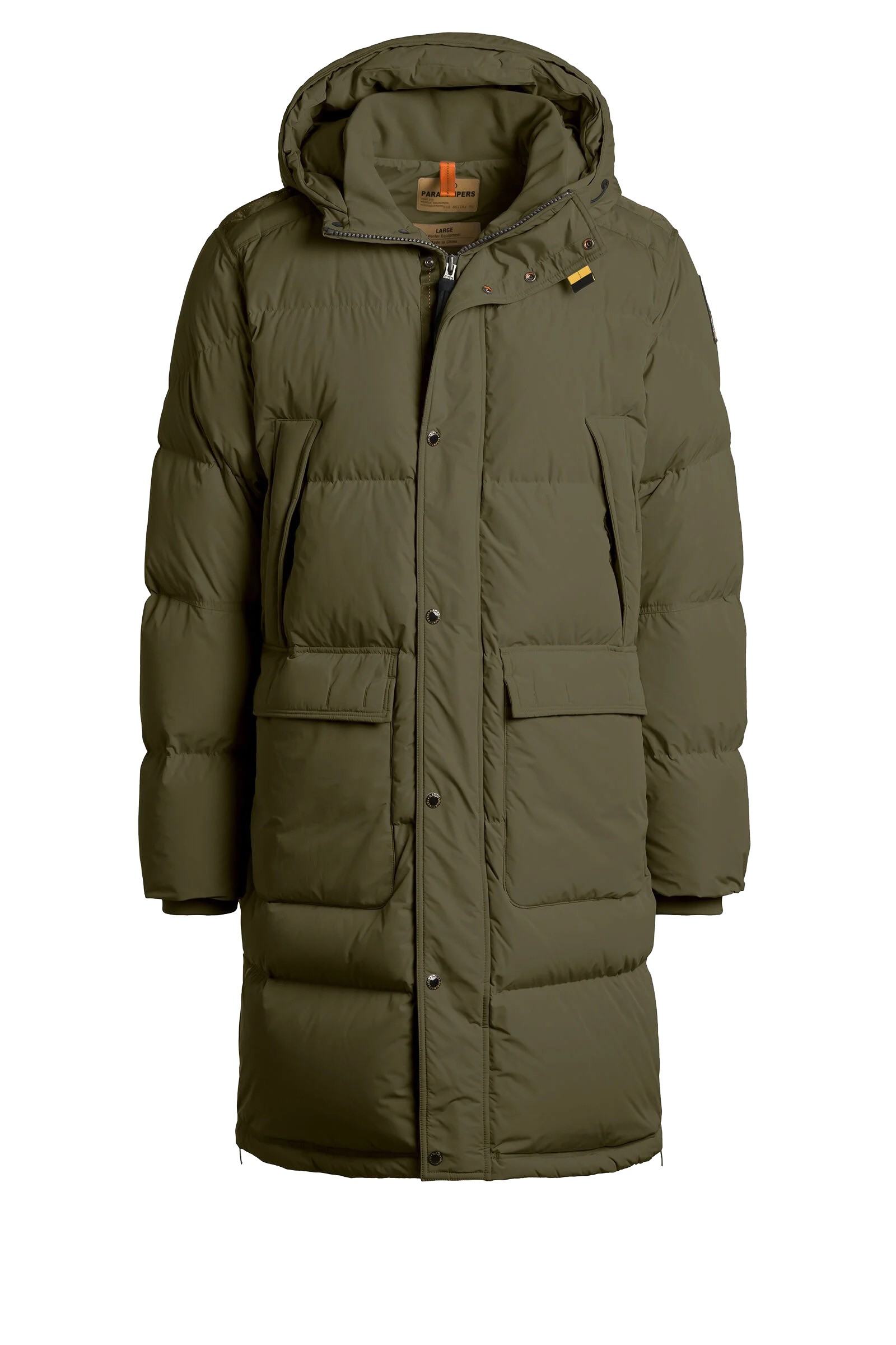 

Зимняя куртка мужская Parajumpers HF04LONGBEAR хаки 52 RU, HF04LONGBEAR