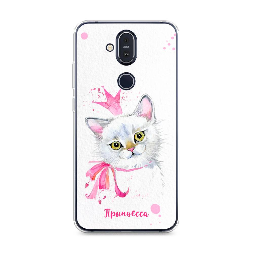 

Чехол Awog на Nokia 8.1 / Нокиа 8.1 "Моя принцесса", Белый;розовый;серый, 122250-6